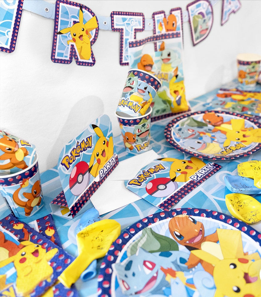 Party Set Pokemon 56pz