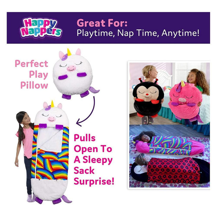 Sleepy 3in1 peluche, cuscino e sacco a pelo per bambini e prodotto ideale per i pigiama party