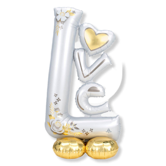 Palloncino Wedding Love - Foil Airloonz 73x147cm