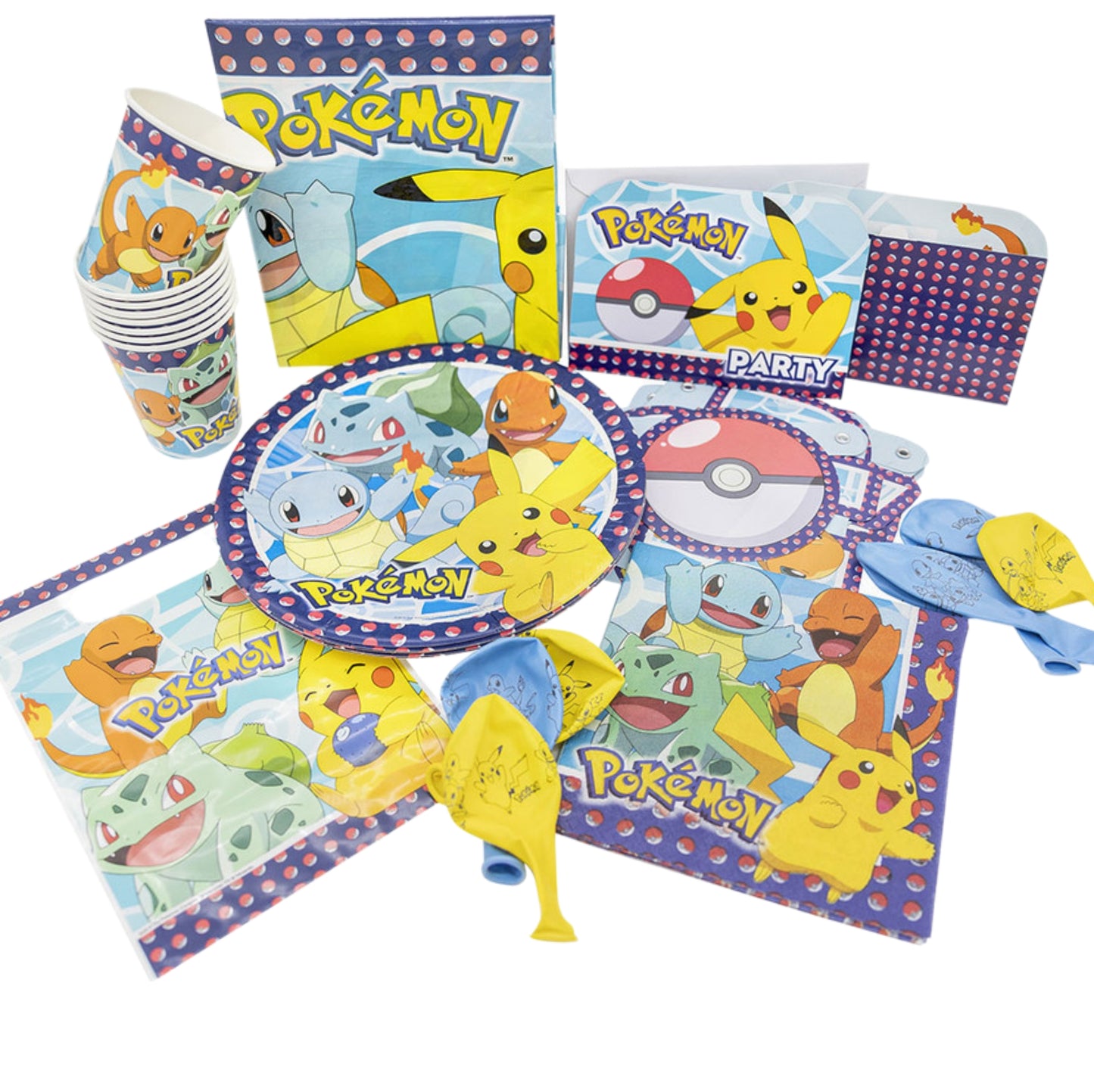 Party Set Pokemon 56pz