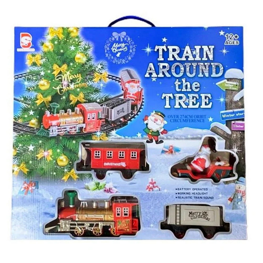 Trenino con binario applicabile all’Albero di Natale diametro 87,5cm