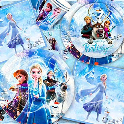 Kit Compleanno Frozen-124pcs